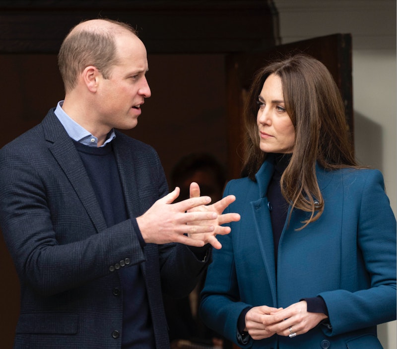 Prince William and Kate Middleton at a public engagement