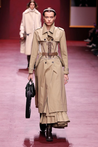 A model walks the runway during the Dior Womenswear Fall/Winter 2022-2023 show as part of Paris Fash...