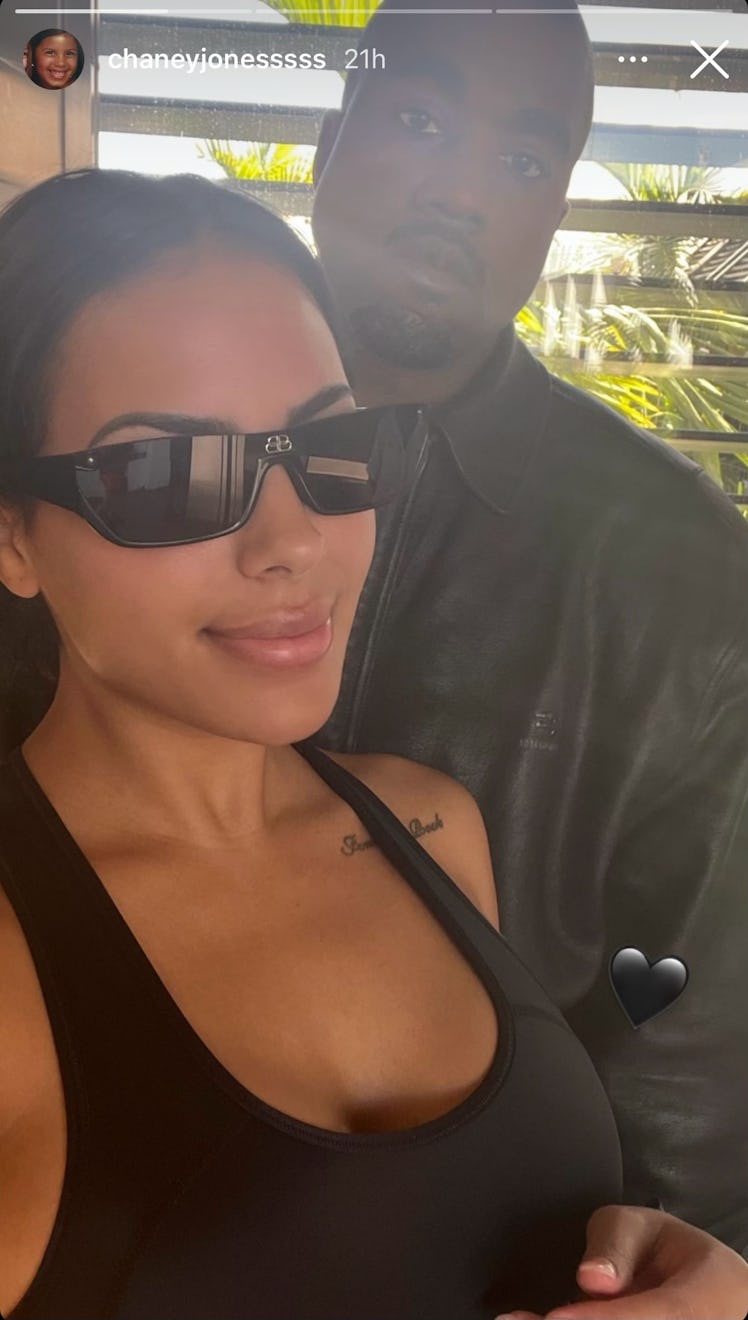 Kanye West and Chaney Jones' relationship timeline is moving quickly.