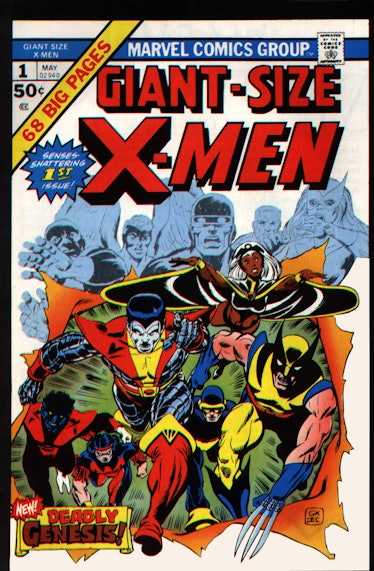 Giant-Size X-Men #1, artwork by Gil Kane and Dave Cockrum