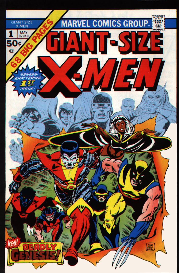 Giant-Size X-Men #1, artwork by Gil Kane and Dave Cockrum
