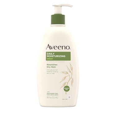 This Aveeno moisturizer is the best non-medicated body lotion for acne-prone backs.