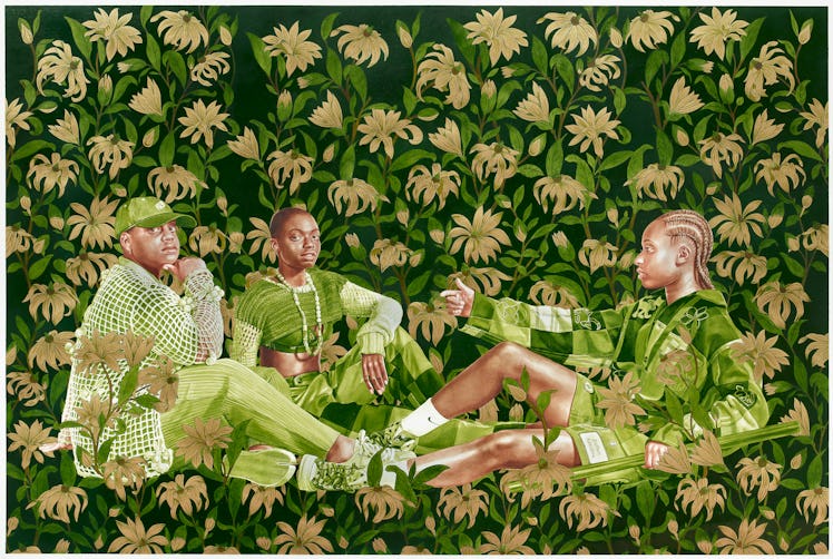 An interpretation of "Le déjeuner sur l'herbe" by Kehinde Wiley