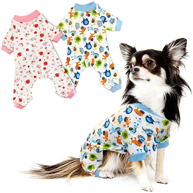 Rypet Small Dog Pajamas (2-Pack)