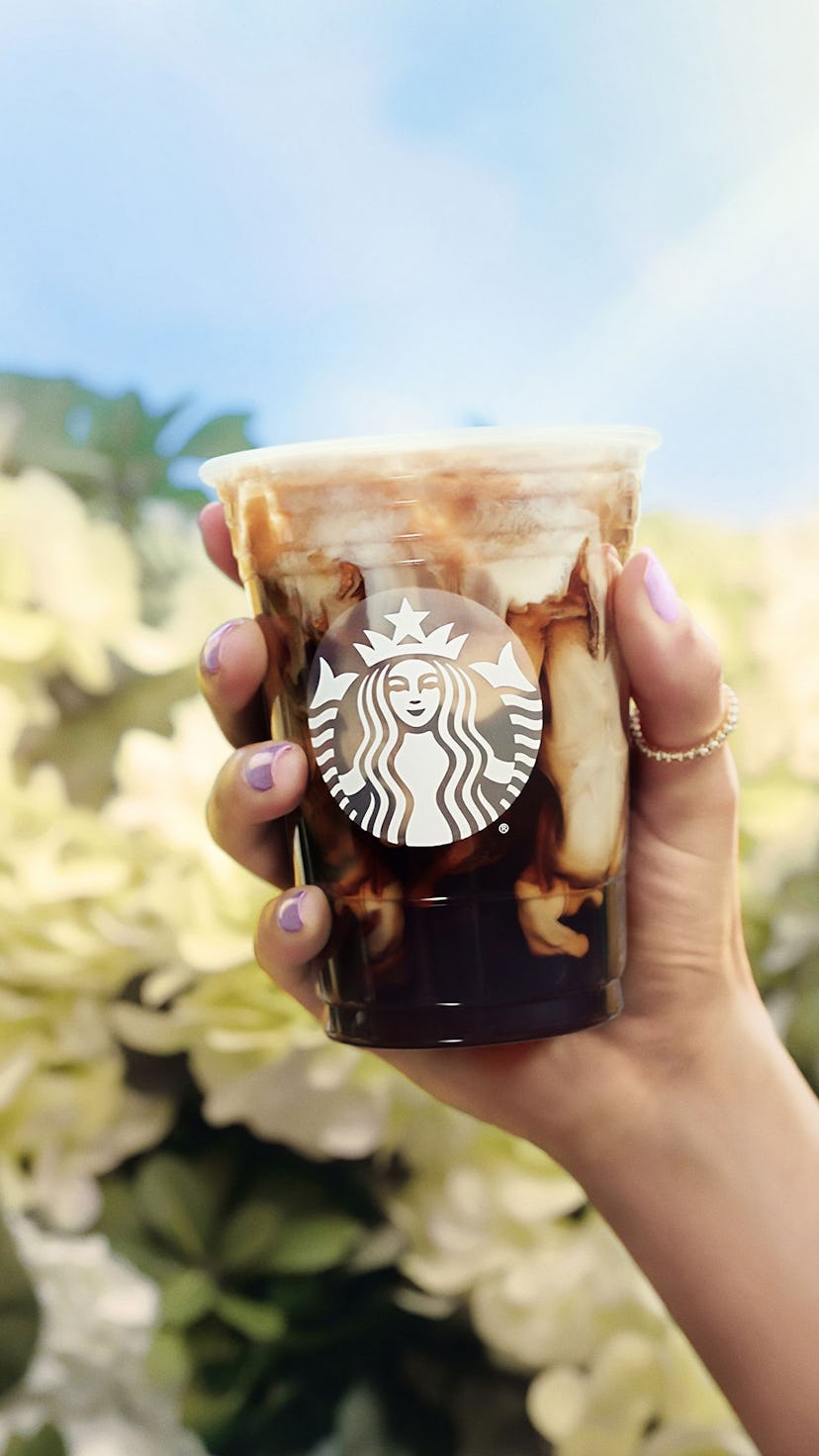 Starbucks released a new Iced Toasted Vanilla Oatmilk Shaken Espresso.