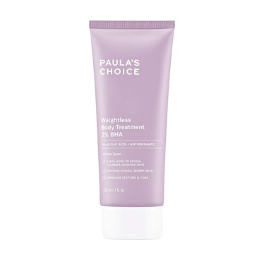 This Paula's Choice treatment is the best lightweight body lotion for acne-prone backs.