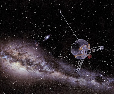Pioneer 10 image artist impression