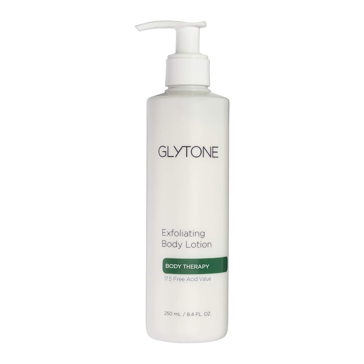 This Glytone product is the body lotion with glycolic acid for acne-prone backs.