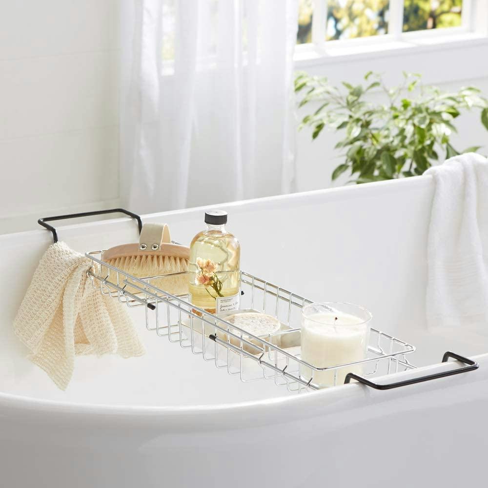 Amazon Basics Wire Bathtub Caddy Tray