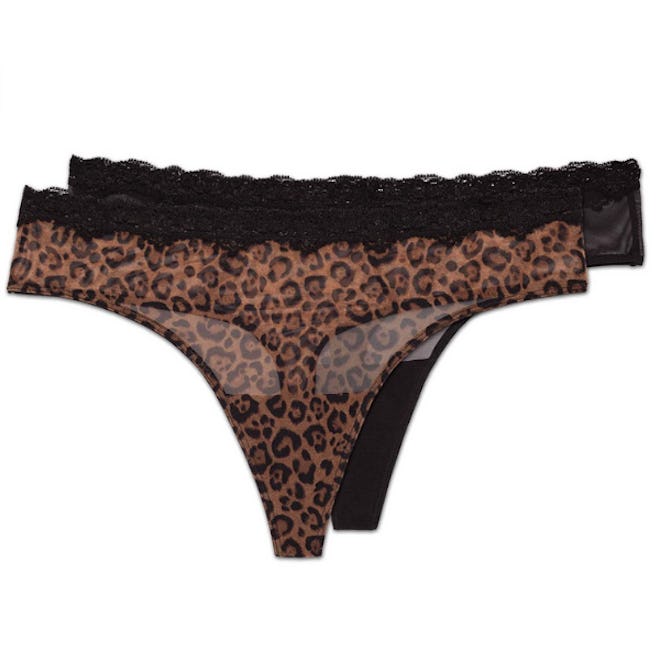 Signature Lace Thongs (2-Pack)