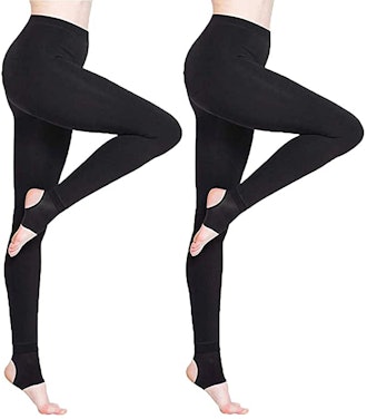 BONAS Fleece Lined Casual Tights (2-Pack)