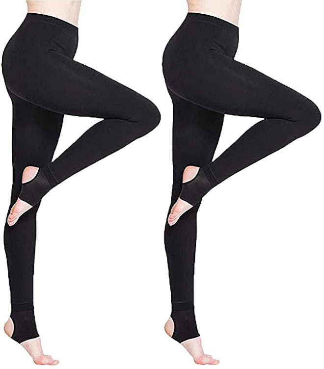 BONAS Fleece Lined Casual Tights (2-Pack)