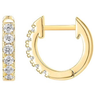 PAVOI 14K Gold-Plated Cubic Zirconia Earrings