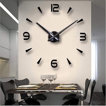 FASHION in THE CITY 3D DIY Wall Clock