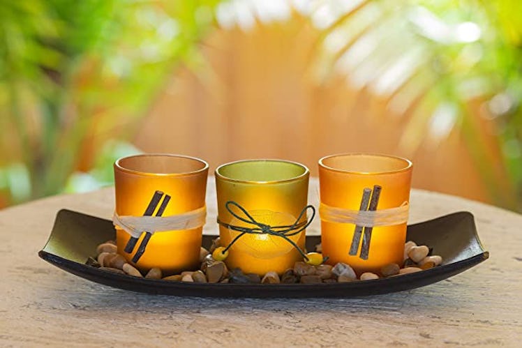 Natural Candlescape Set