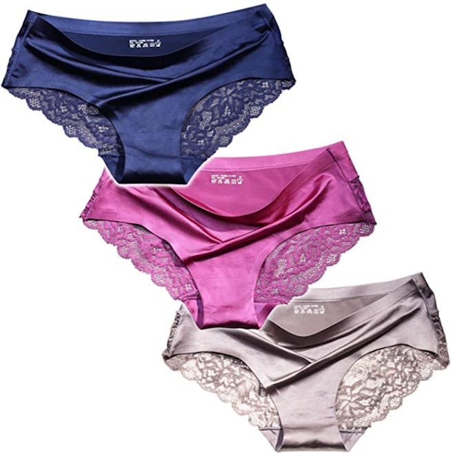 ITAYAX Silky Seamless Panties (3 Pack)
