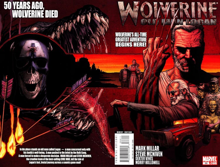 Wolverine #66, artwork by Steve McNiven.