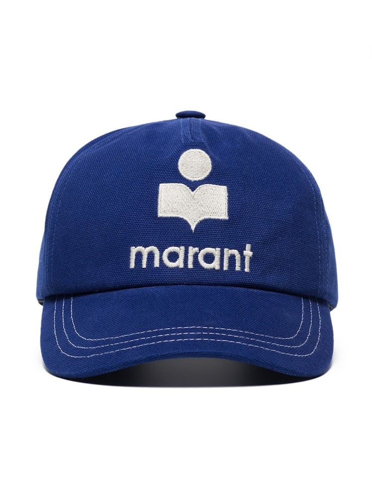 Isabel Marant Embroidered Logo Baseball Hat