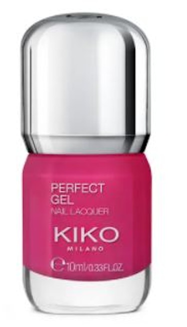 Kiko Cosmetics Magenta spring pedicure trend