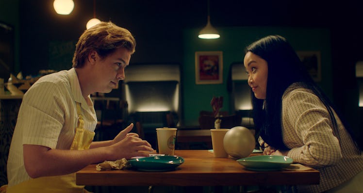 Lana Condor and Cole Sprouse in 'Moonshot'