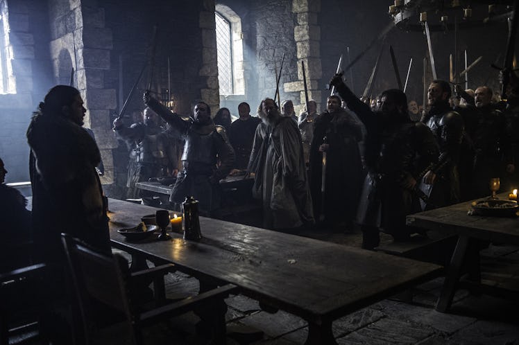 Jon Snow is named King in the North in the Game of Thrones Season 6 finale