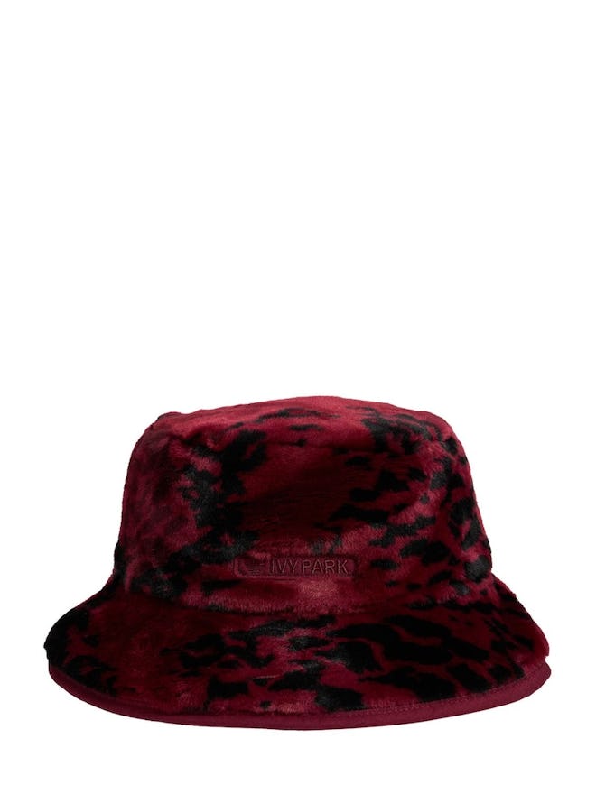 Adidas x Ivy Park Reversible Faux Fur Bucket Hat
