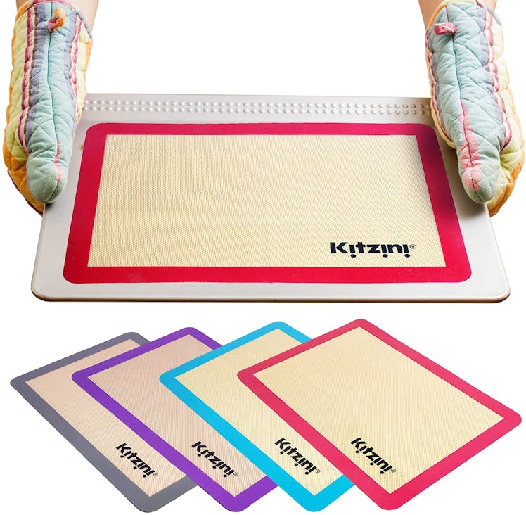 Kitzini Silicone Baking Mat Set (4 Sheets)