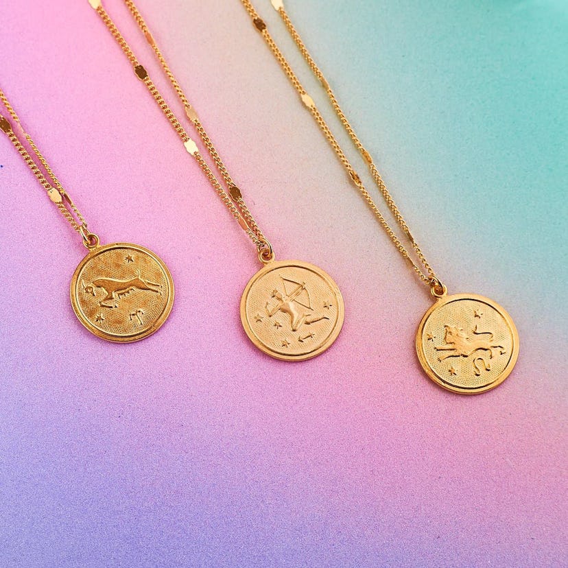 Zodiac Medallion Necklace