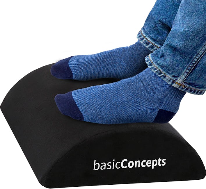 BASIC CONCEPTS Foot Rest for Under Desk 