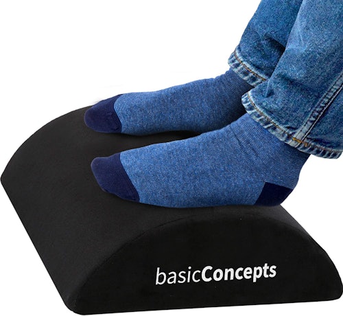 BASIC CONCEPTS Foot Rest for Under Desk 