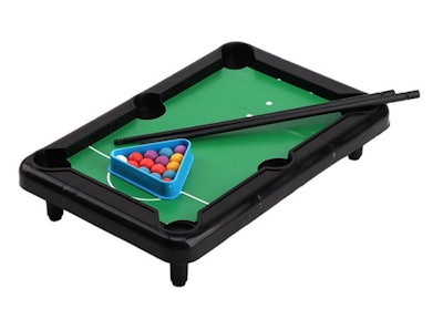 This mini billiards toy is a fun choice for tween Easter baskets. 