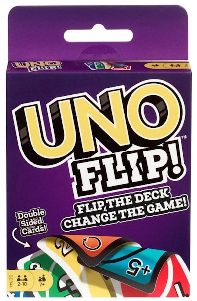 Add this UNO Flip card game to your tween's Easter basket. 