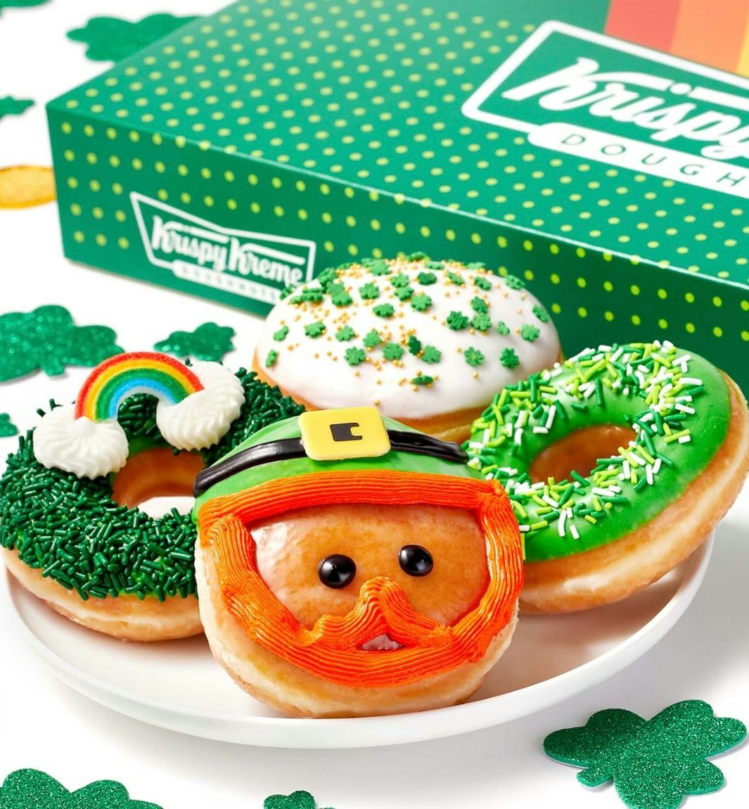 Krispy Kreme’s new St. Patrick’s Day doughnuts are so ‘Gram-worthy.