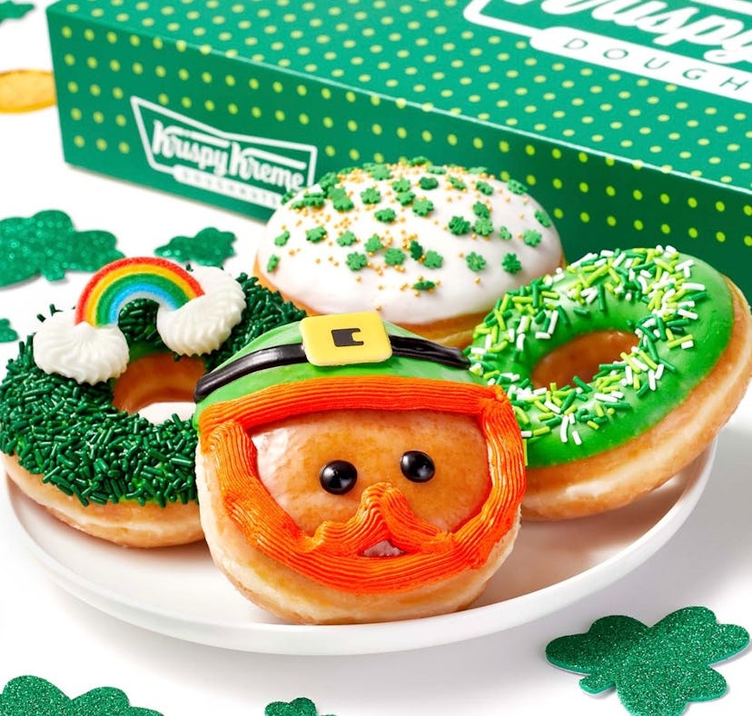 Krispy Kreme’s new St. Patrick’s Day doughnuts are so ‘Gram-worthy.