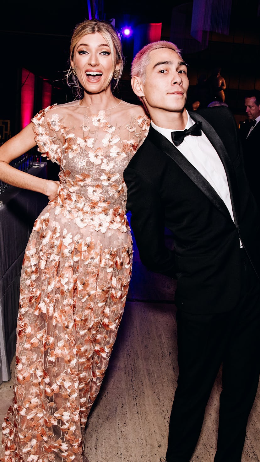 Sophie Sumner and Evan Mock celebrate the School of American Ballet’s 2022 Winter Ball at the David ...