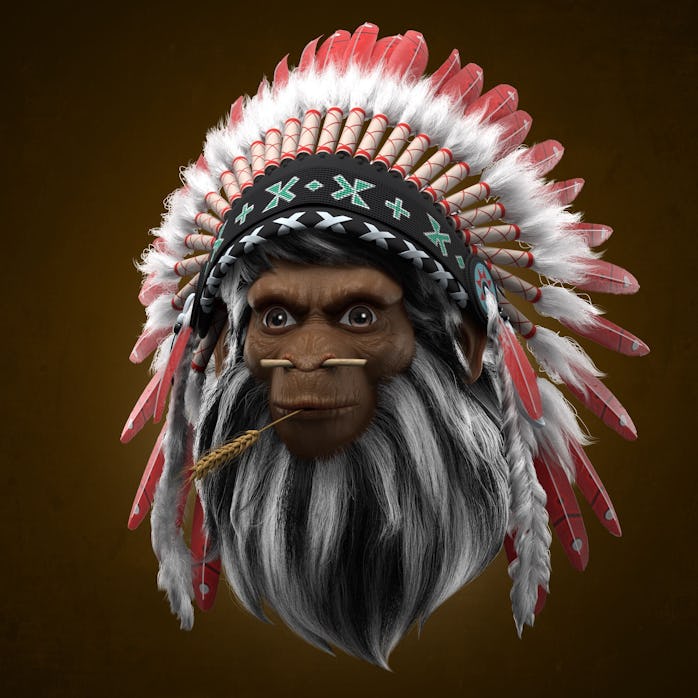 BAPE Native American Headdress NFT