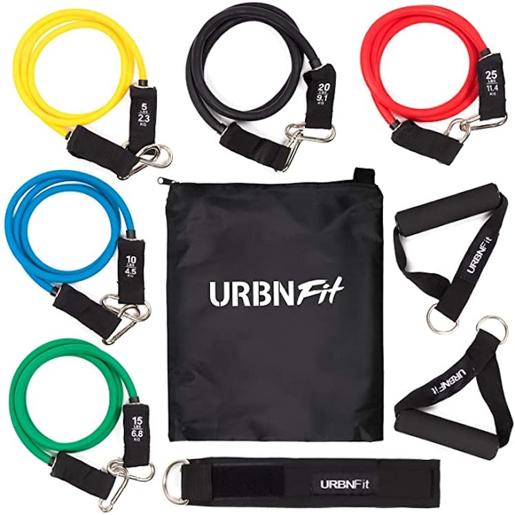 URBNFit Resistance Bands Set (12 Piece)