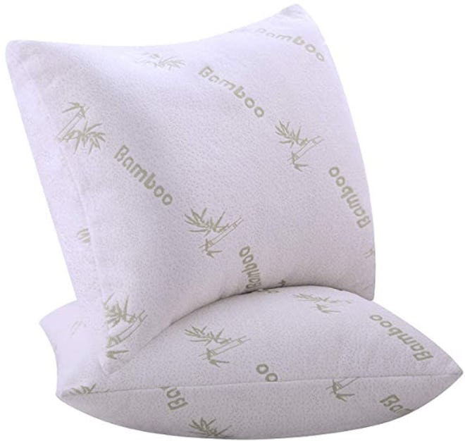 Niagara Sleep Solutions Bamboo Standard Ultra Soft Bounce Back Pillows (2-Pack)