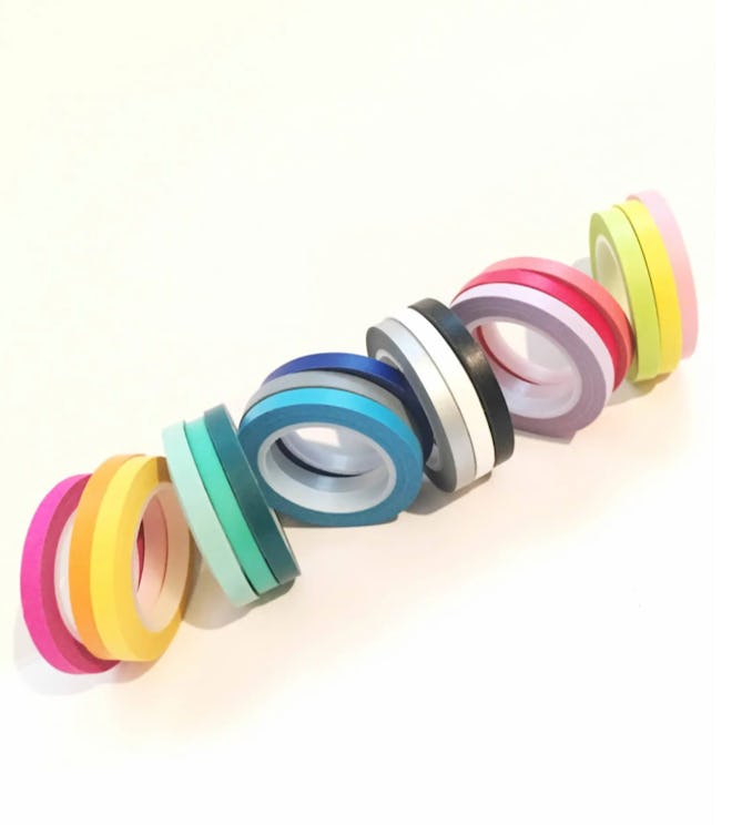 Set Of 3 Skinny Washi Tape Rolls