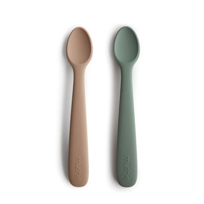 These beautiful silicone spoons are perfect for parents and babies.