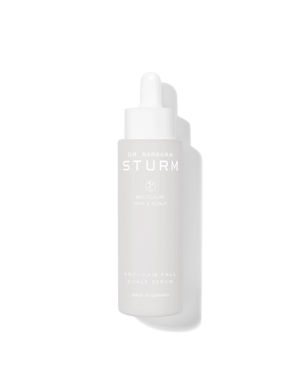 Dr. Barbara Sturm&rsquo;s hyaluronic acid-spiked serum hydrates the hair.