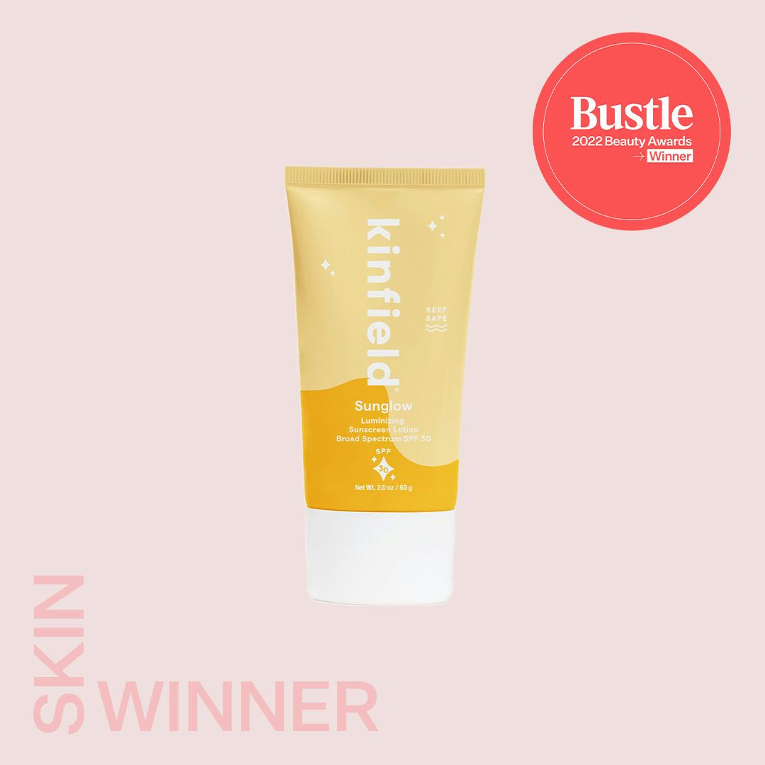 Kinfield Sunglow SPF 30, voted best sunscreen