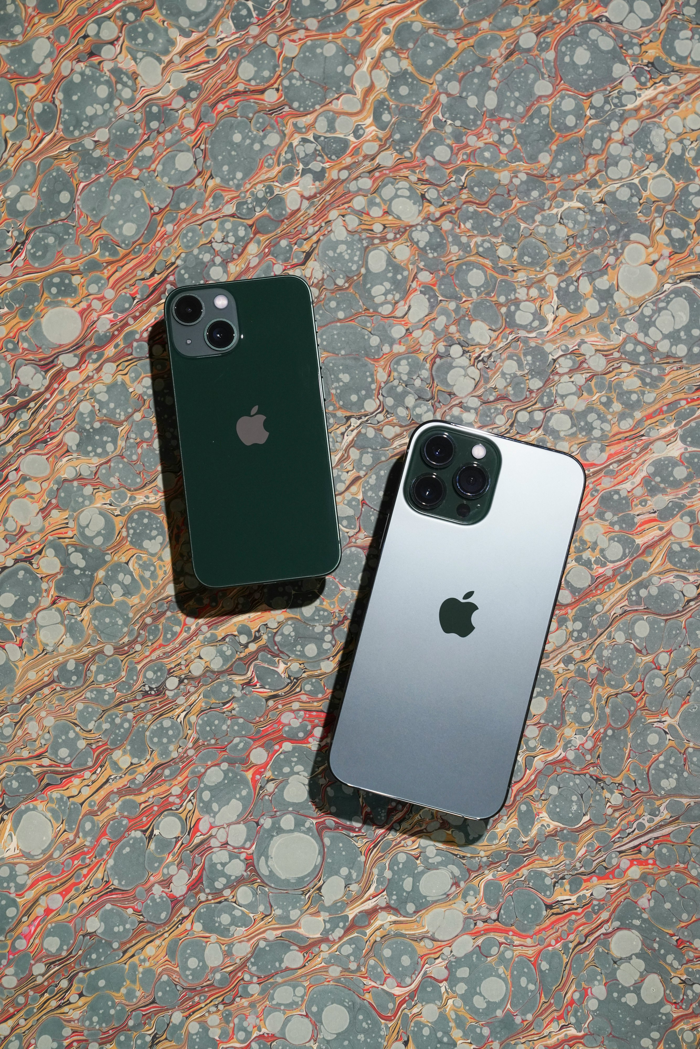 We got the green iPhone 13 Pro Max and iPhone 13 mini early