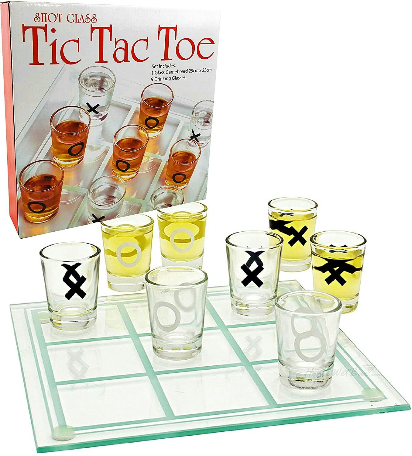Matty&rsquo;s Toy Stop Shot Glass Tic Tac Toe