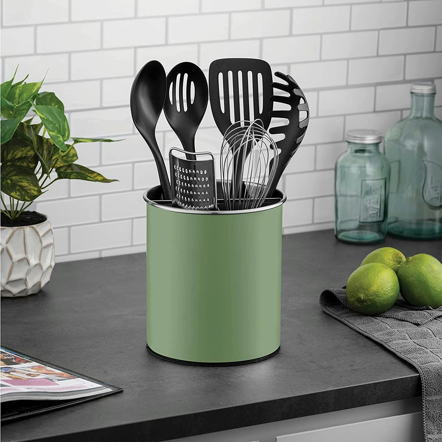 FineDine Stainless Steel Utensil Holder