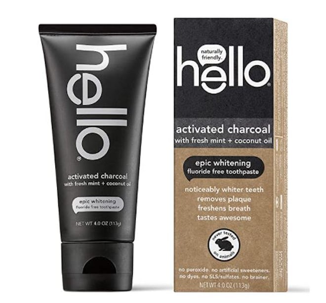 Hello Oral Care Activated Charcoal Teeth Whitening Toothpaste