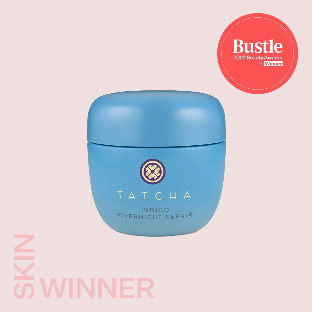Tatcha Indigo Overnight Repair, voted best nighttime moisturizer