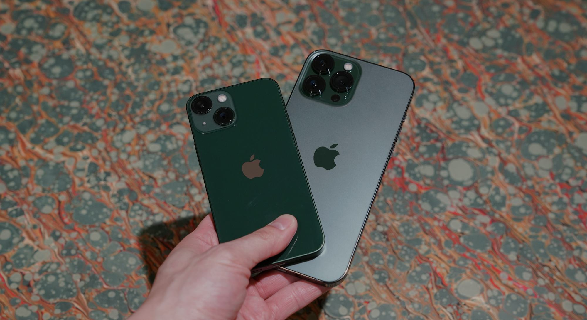 We Got The Green Iphone 13 Pro Max And Iphone 13 Mini Early We Got The Green Iphone 13 Pro Max And Iphone 13 Mini Early