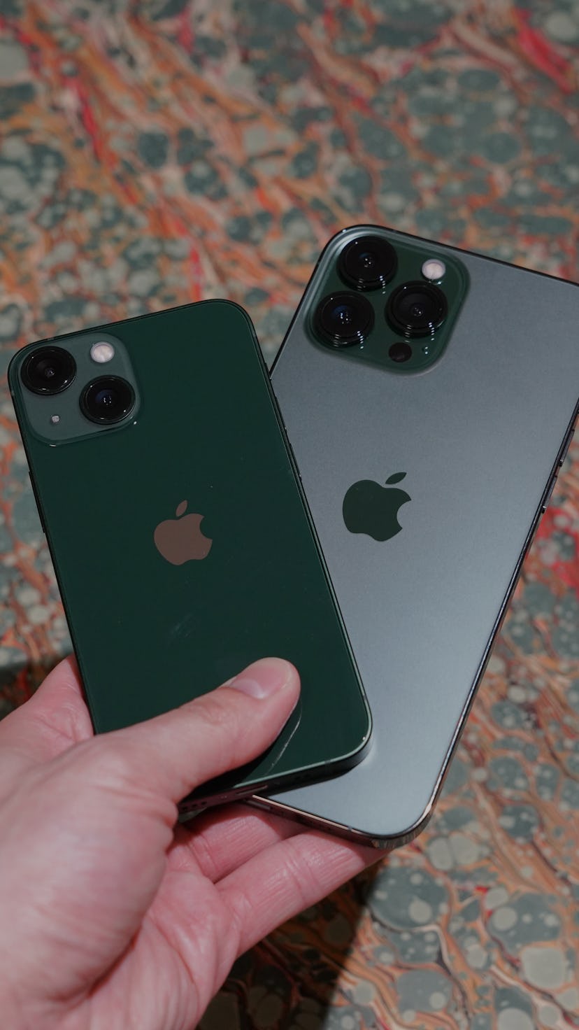 Green iPhone 13 and Alpine Green iPhone 13 Pro review price release date case