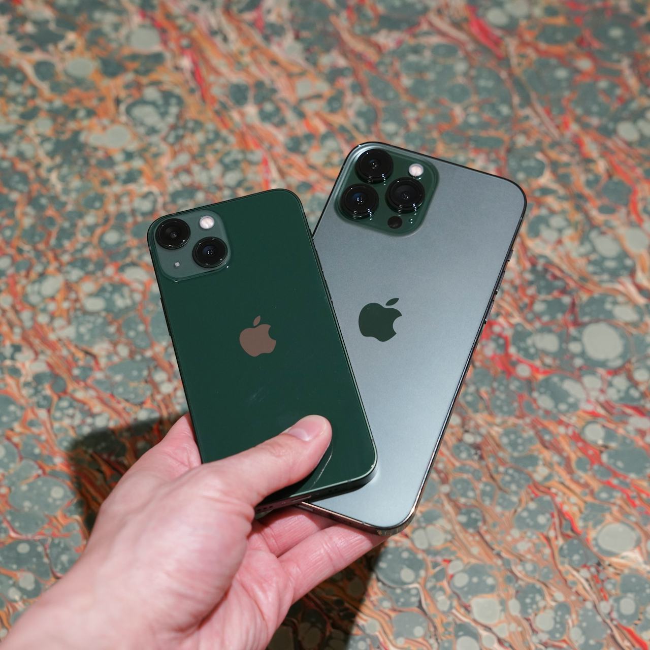 We Got The Green Iphone 13 Pro Max And Iphone 13 Mini Early We Got The Green Iphone 13 Pro Max And Iphone 13 Mini Early